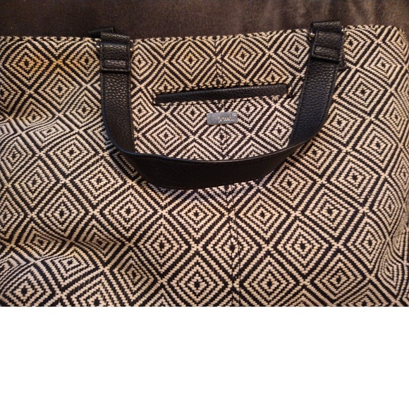 VERY NICE JEWELL BY THIRTY ONE BLACK & WHITE HANDBAG - NICE - Picture 4 of 8